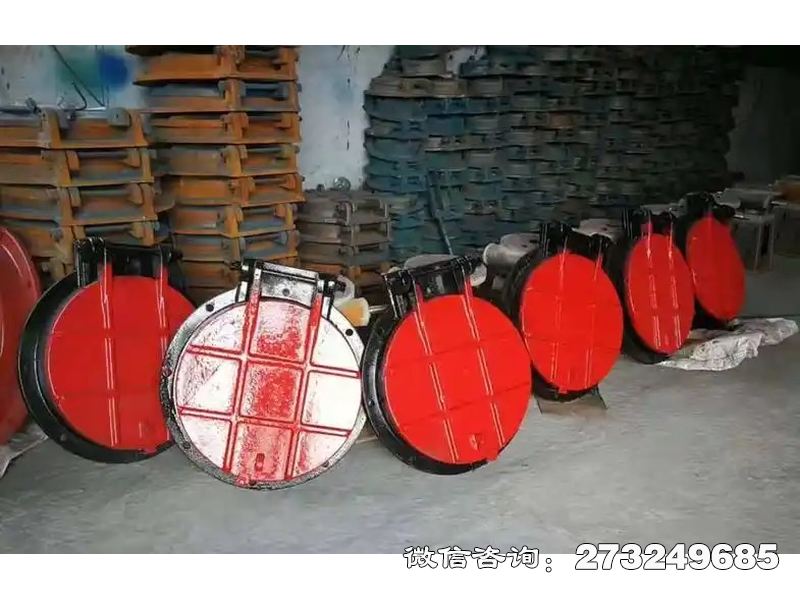 兴安盟铸铁圆形调节水位拍门