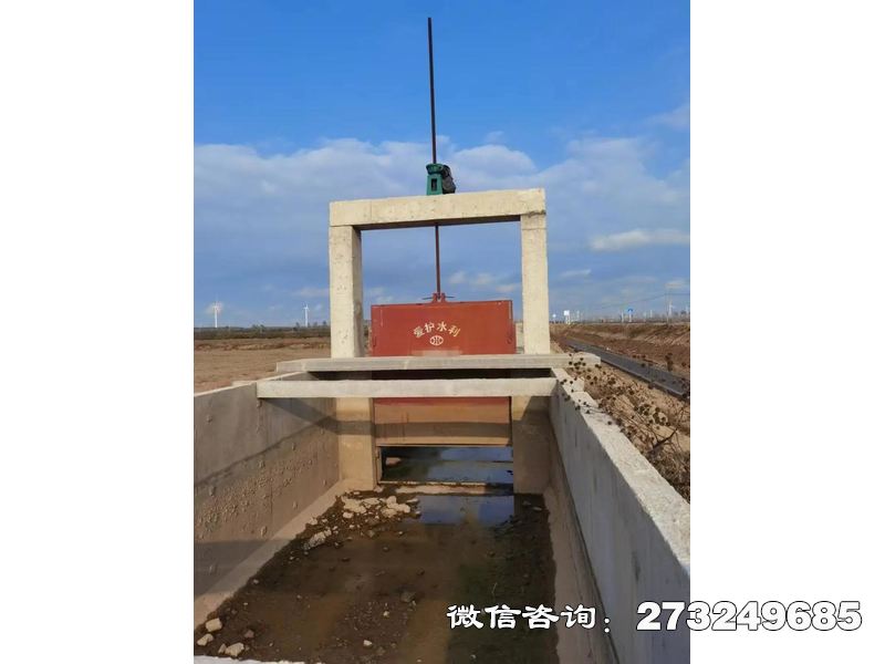 泰州方形市用铸铁挡水闸